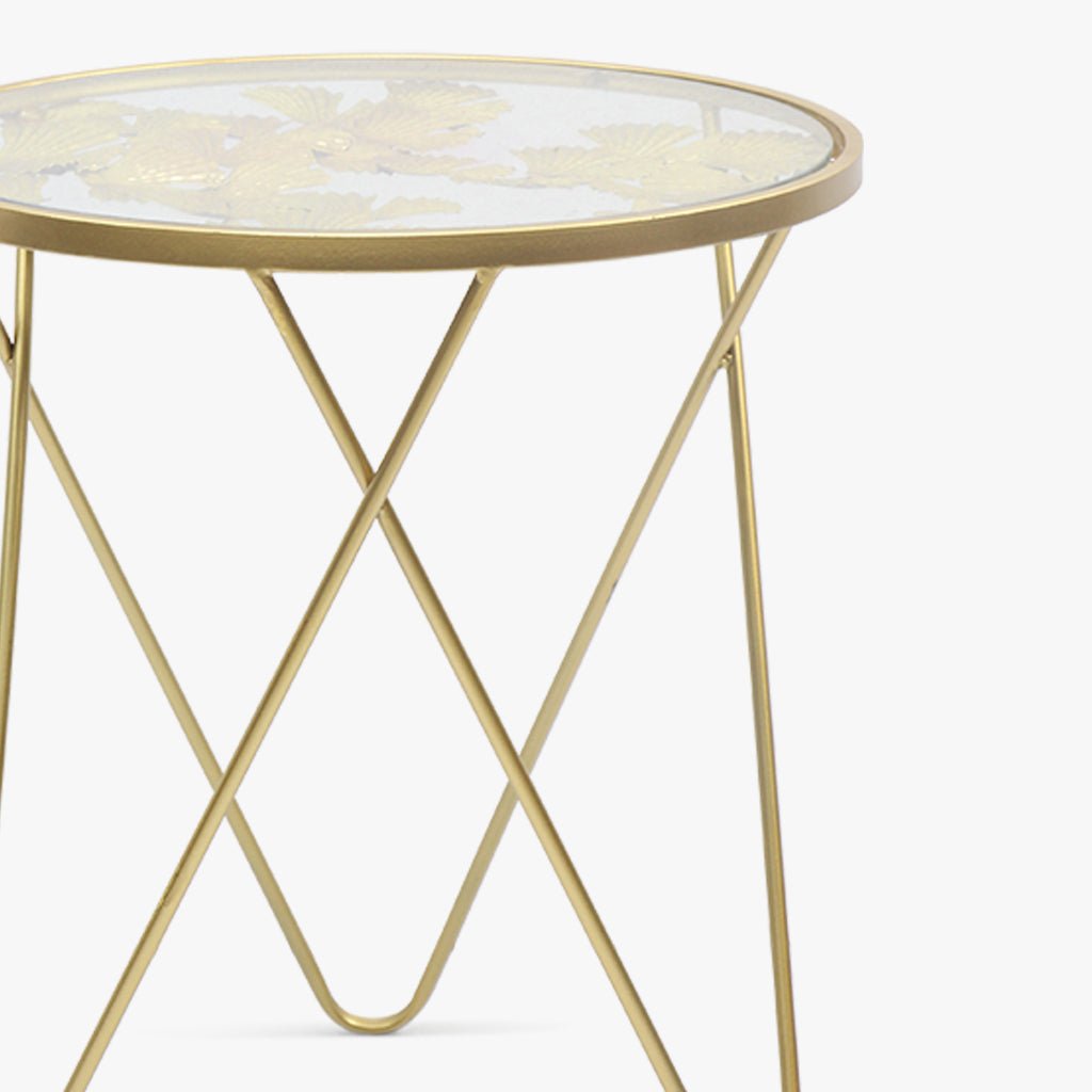 Conjunto de 2 mesas de Apoio 51x57/46x50 GINKGO - Gato Preto