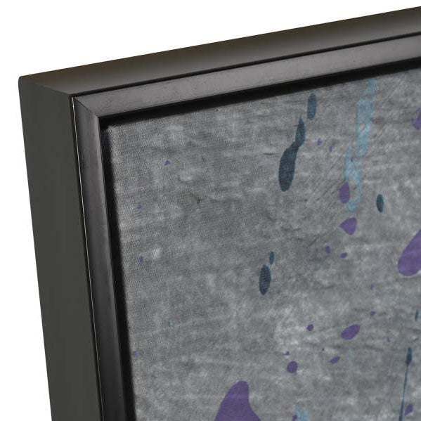 Conjunto de 2 Quadros Retrato Etnico 2A - Gato Preto