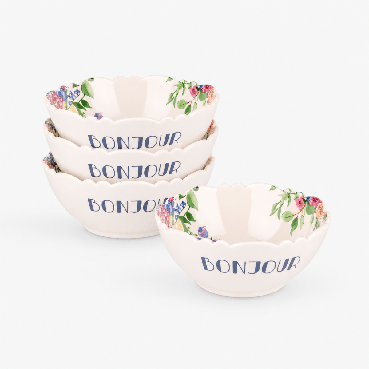 Conjunto de 4 taças MARIE - Gato Preto