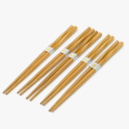 Conjunto de 5 Pauzinhos Bambu CHOPSTICKS - Gato Preto