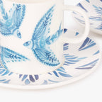 Conjunto de 6 Chávenas de Chá BLUE BIRD - Gato Preto