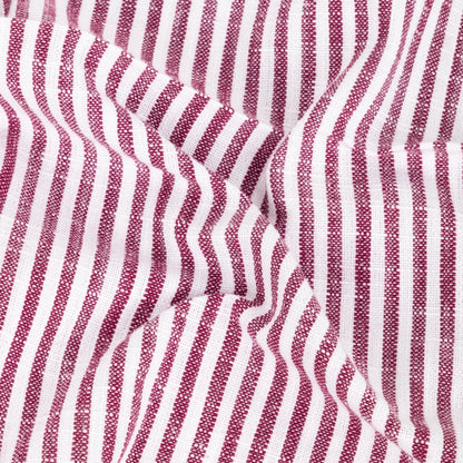 Conjunto de dois Guardanapos de Algosão Riscas Violeta e Verde 45x45 KERALA - Gato Preto