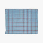 Conjunto de dois panos de Cozinha Xadrez Azul, Bordeaux e Branco CHECKS - Gato Preto