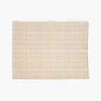 Conjunto de dois panos de Cozinha Xadrez Bege, Bordeaux e Branco CHECKS - Gato Preto