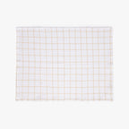Conjunto de dois panos de Cozinha Xadrez Bege e Branco EVERYDAY - Gato Preto