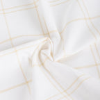 Conjunto de dois panos de Cozinha Xadrez Bege e Branco EVERYDAY - Gato Preto