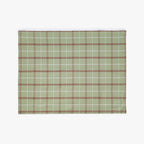 Conjunto de dois panos de Cozinha Xadrez Verde, Bordeaux e Branco CHECKS - Gato Preto