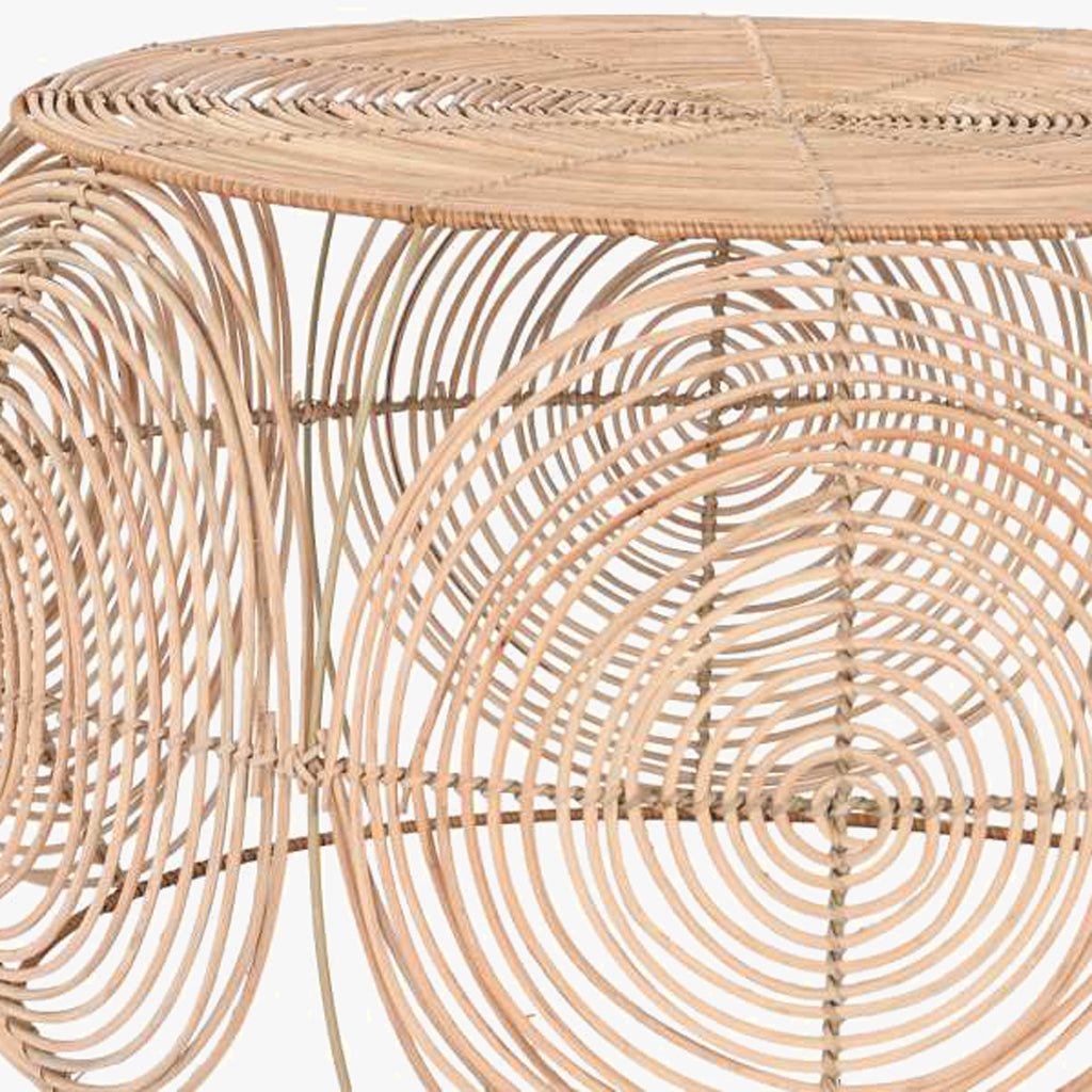 Conjunto de Duas Mesas Auxiliares Ratan VEREDA - Gato Preto