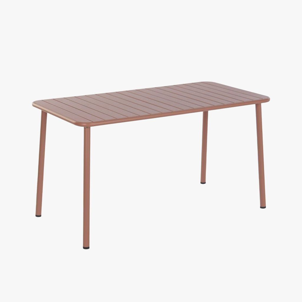 Conjunto de Mesa com 4 cadeiras Vermelho VITA - Gato Preto