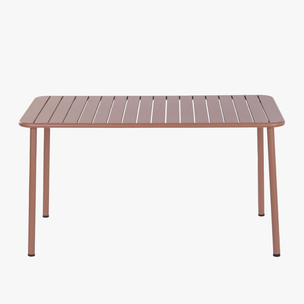 Conjunto de Mesa com 4 cadeiras Vermelho VITA - Gato Preto