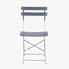 Conjunto de Mesa e Duas Cadeiras Cinza COLORFUL - Gato Preto