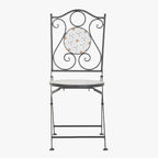 Conjunto de Mesa e Duas Cadeiras Mosaico Flores BLOSSOM - Gato Preto
