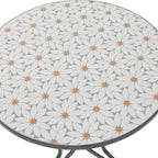 Conjunto de Mesa e Duas Cadeiras Mosaico Flores BLOSSOM - Gato Preto