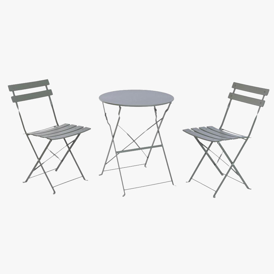 Conjunto de Mesa e Duas Cadeiras Verde COLORFUL - Gato Preto