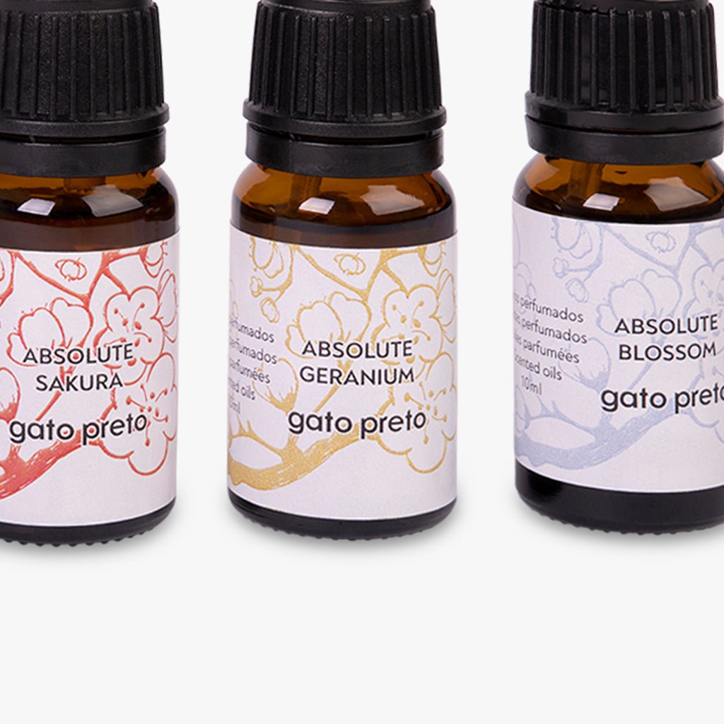 Conjunto de Óleo para Difusor ABSOLUTE GARDEN - Gato Preto