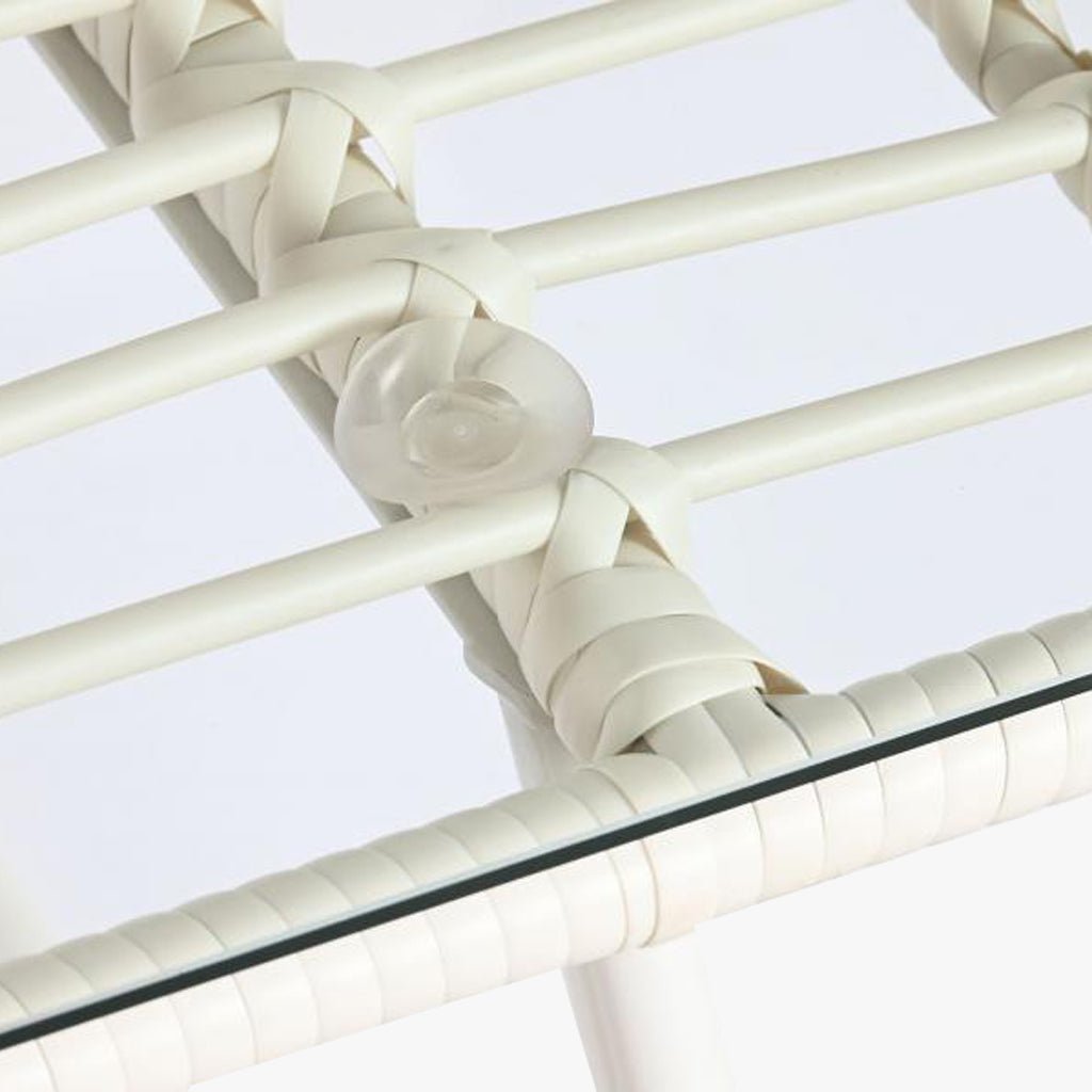 Conjunto de Sofá de Exterior 4 Peças | Coleção BLANC - Gato Preto
