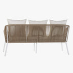 Conjunto de Sofá de Exterior 4 Peças SIESTA | 152×72×70 cm - Gato Preto