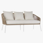 Conjunto de Sofá de Exterior 4 Peças SIESTA | 152×72×70 cm - Gato Preto