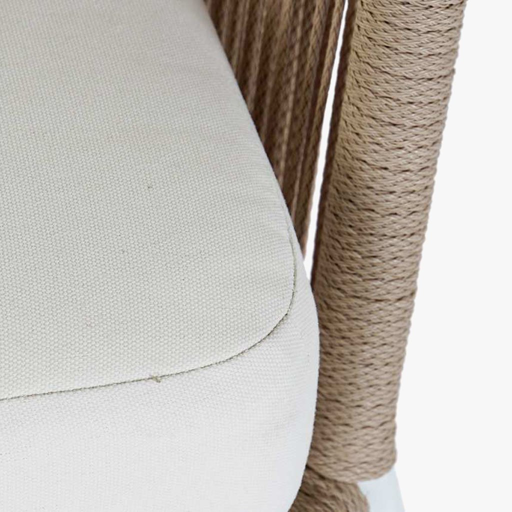 Conjunto de Sofá de Exterior 4 Peças SIESTA | 152×72×70 cm - Gato Preto