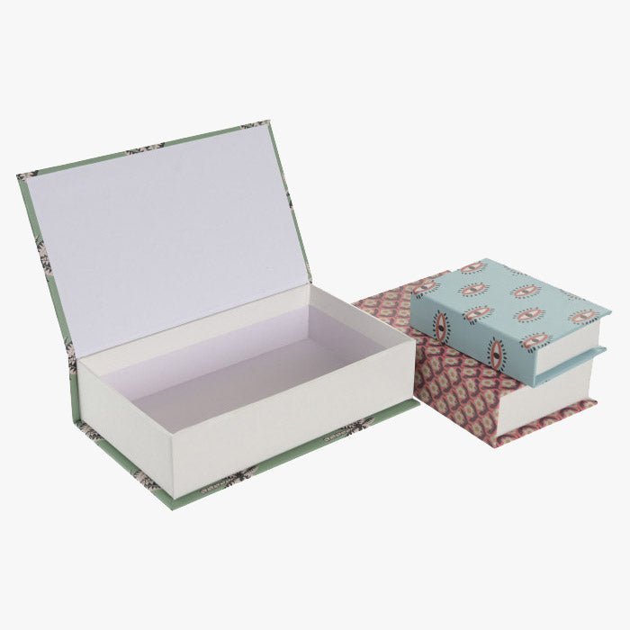 Conjunto de três caixas livro Padrões COLOR SHOT - Gato Preto