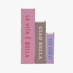 Conjunto de três caixas livro Riscas COLOR SHOT - Gato Preto