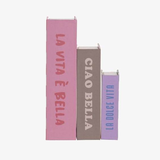 Conjunto de três caixas livro Riscas COLOR SHOT - Gato Preto