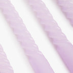 Conjunto de Velas Castiçal Espiral Violeta MARSHMALLOW - Gato Preto