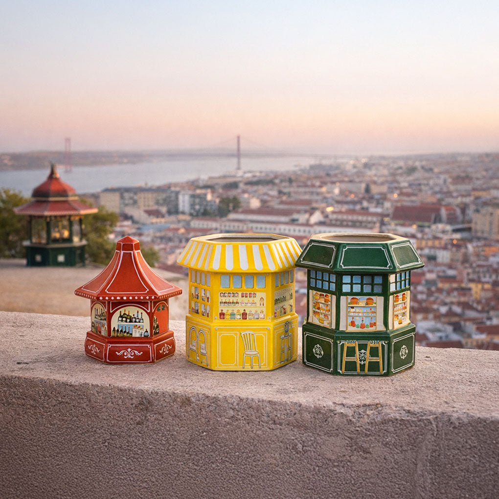 Conjunto Kiosk — 2 Jarras + Caixa Decorativa | KIOSK - Gato Preto