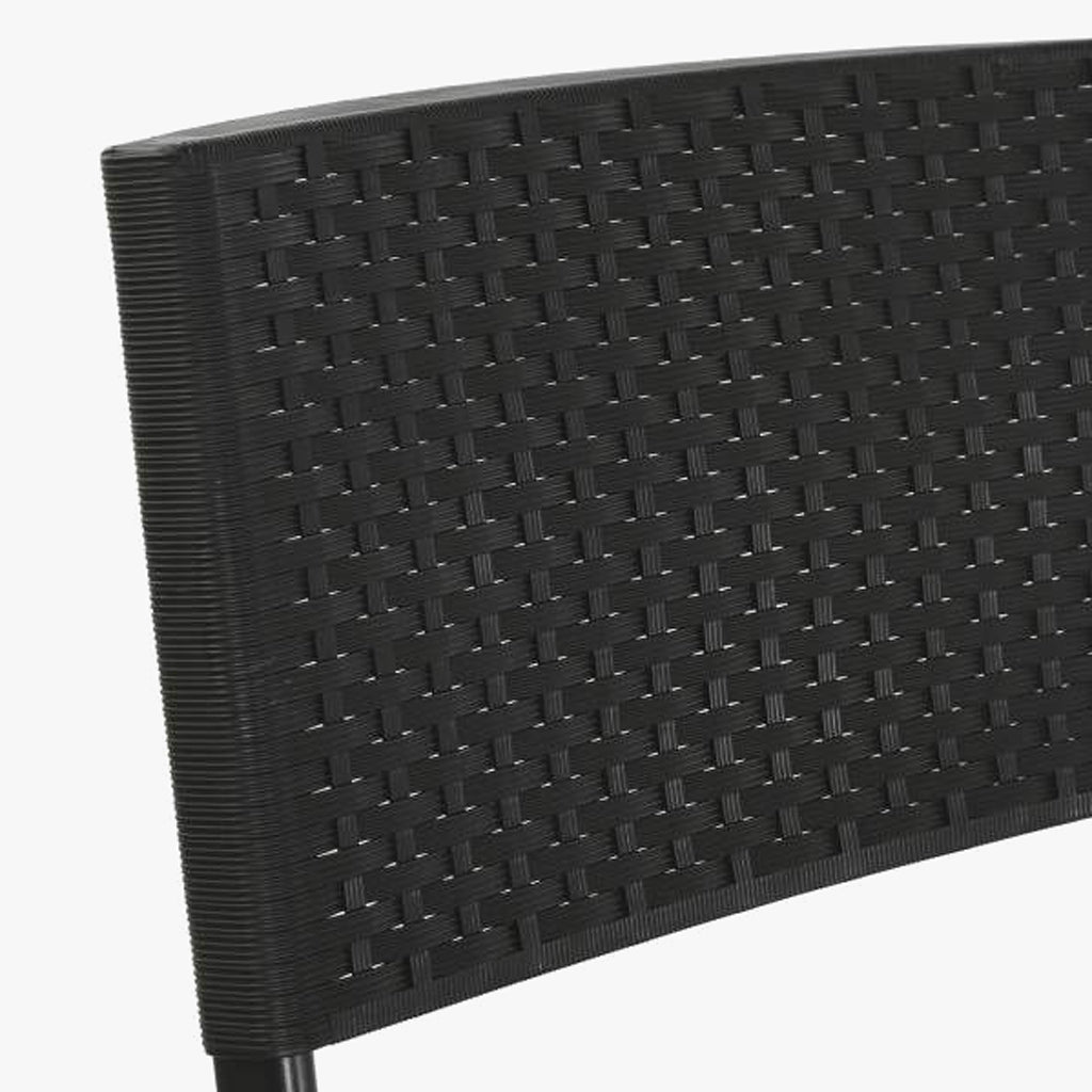 Conjunto Mesa e 2 Cadeiras Preto | Coleção Horizon - Gato Preto
