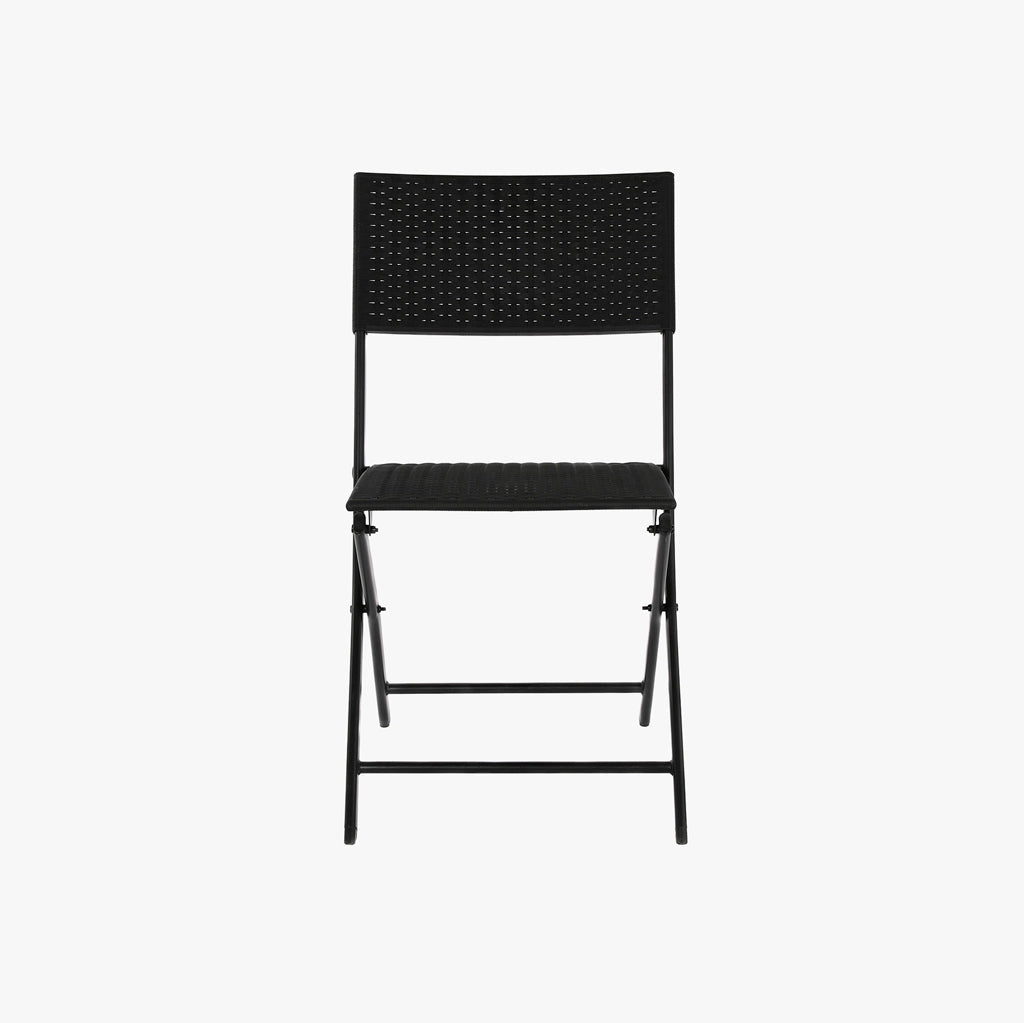 Conjunto Mesa e 2 Cadeiras Preto | Coleção Horizon - Gato Preto