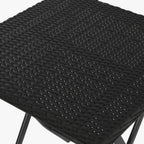 Conjunto Mesa e 2 Cadeiras Preto | Coleção Horizon - Gato Preto