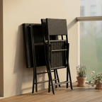 Conjunto Mesa e 2 Cadeiras Preto | Coleção Horizon - Gato Preto