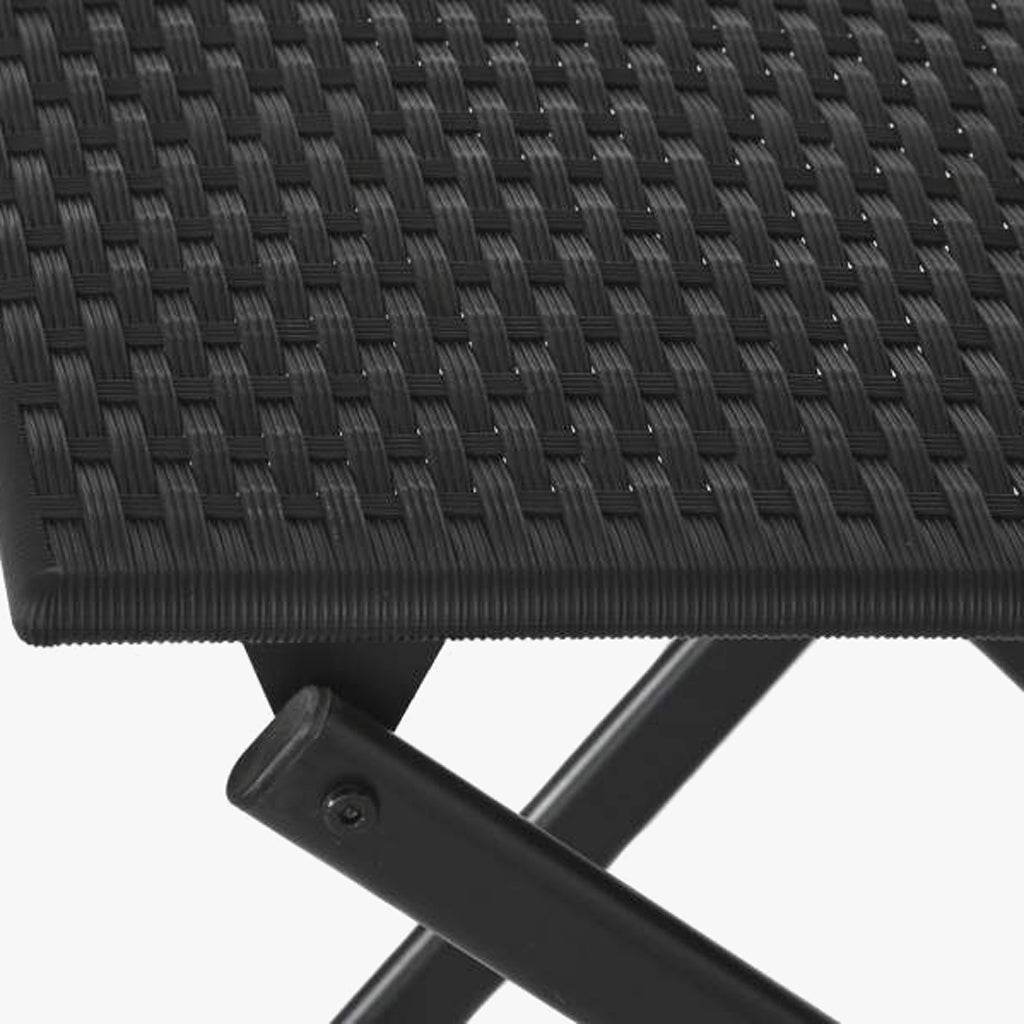 Conjunto Mesa e 2 Cadeiras Preto | Coleção Horizon - Gato Preto