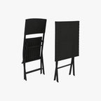 Conjunto Mesa e 2 Cadeiras Preto | Coleção Horizon - Gato Preto