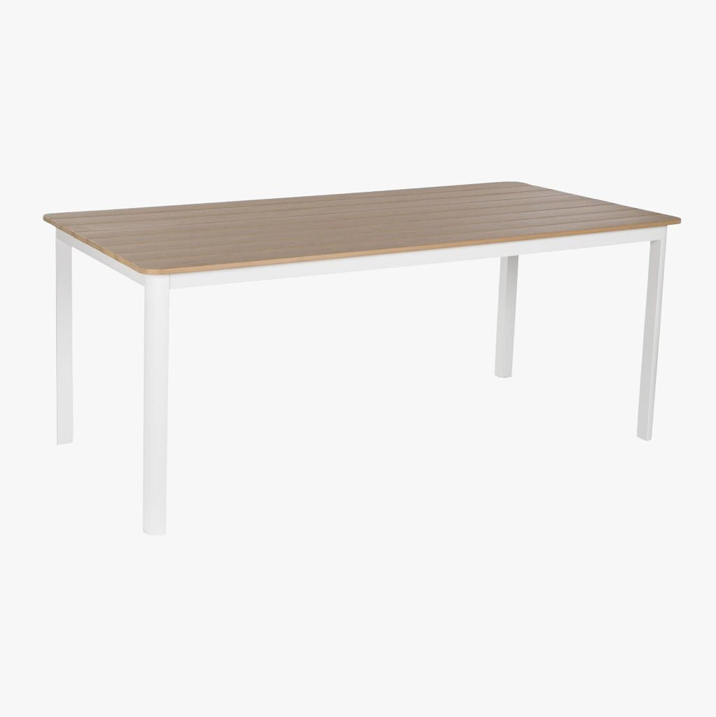 Conjunto Mesa e 6 Cadeiras de Exterior SIESTA | 180×90×75 cm - Gato Preto