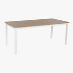 Conjunto Mesa e 6 Cadeiras de Exterior SIESTA | 180×90×75 cm - Gato Preto