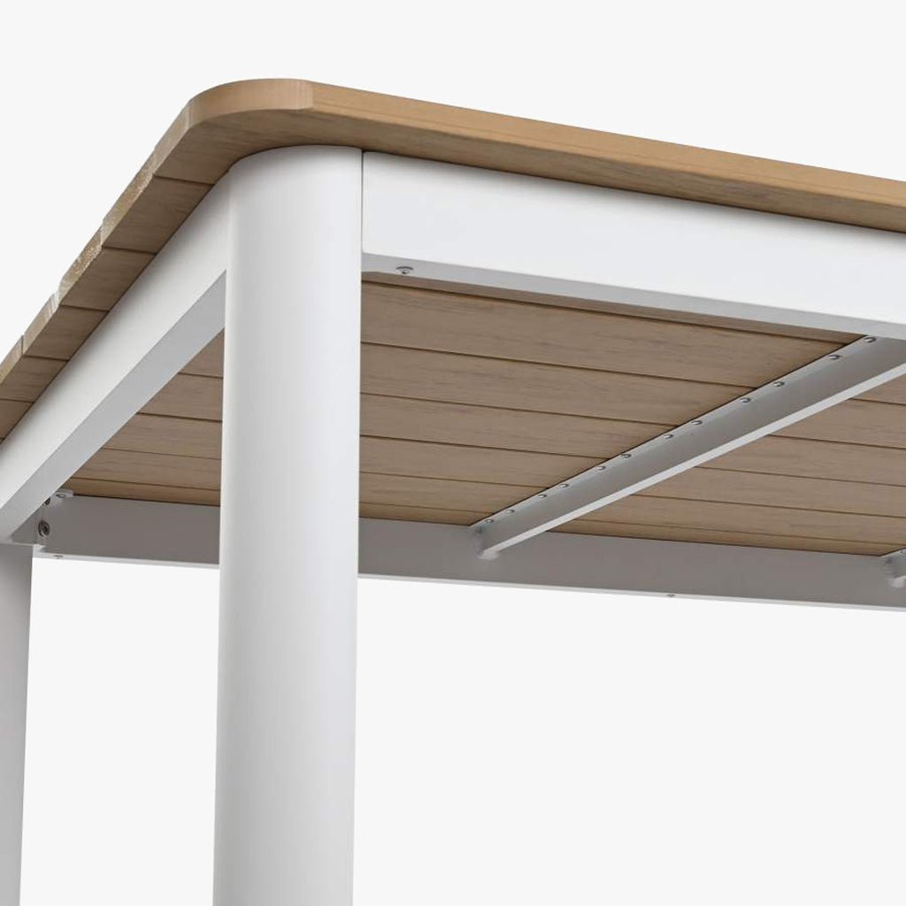 Conjunto Mesa e 6 Cadeiras de Exterior SIESTA | 180×90×75 cm - Gato Preto