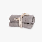 Conjunto Toalhetes de Algodão Cinza 4EVERYDAY - Gato Preto
