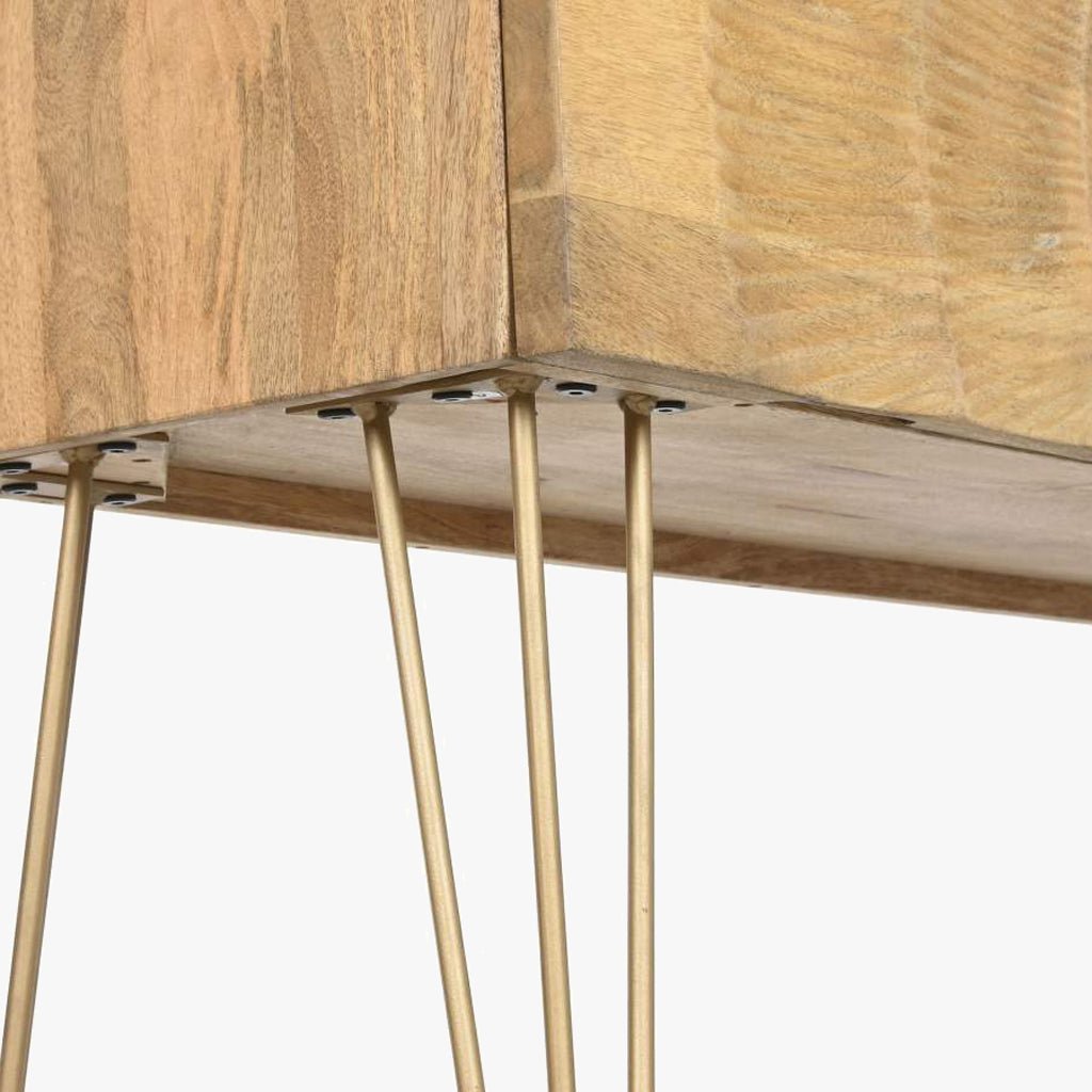 Consola Mandala Madeira TORA - Gato Preto