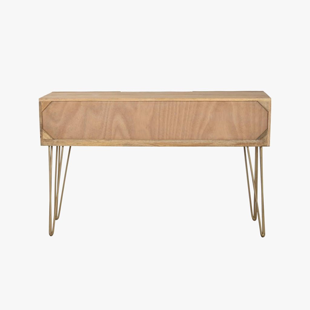 Consola Mandala Madeira TORA - Gato Preto