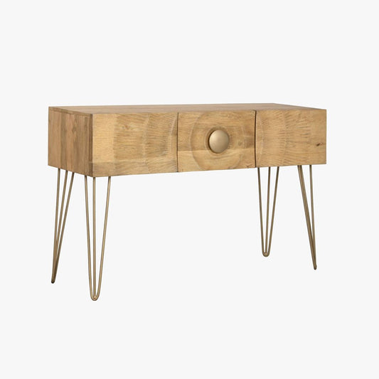 Consola Mandala Madeira TORA - Gato Preto