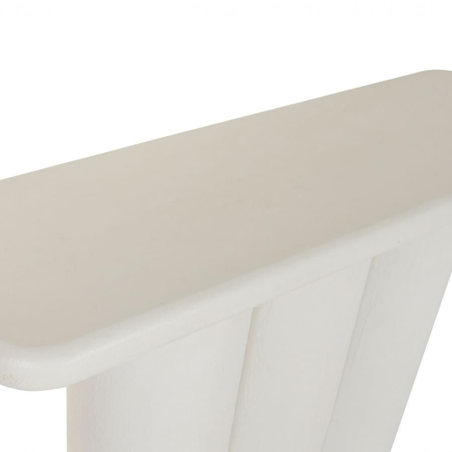 Consola MDF Branca ZENA - Gato Preto