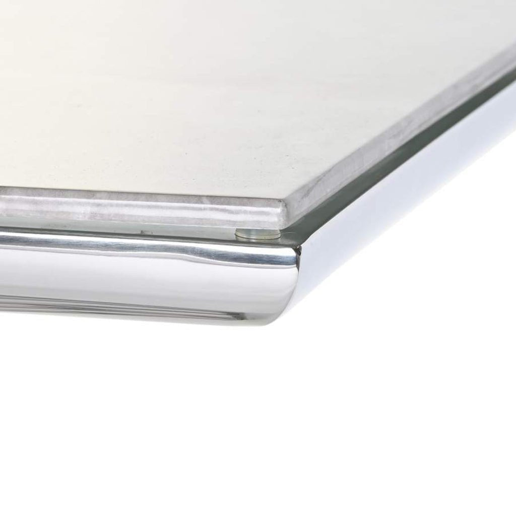 Consola Tampo Efeito Mármore e Estrutura Metálica | 120x40x78 cm | PRISMA - Gato Preto