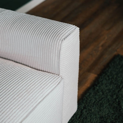 CÓPIA TESTE - Sofá cama com chaise longue reversível verde LAUREN (Cópia) - Gato Preto