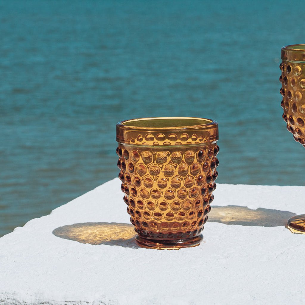 Copo Baixo Amarelo BARCELONA - Gato Preto