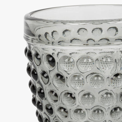 Copo Baixo Cinza BARCELONA - Gato Preto