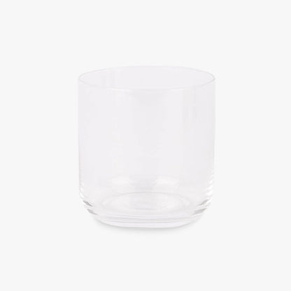 Copo Baixo Transparente RETRO - Gato Preto