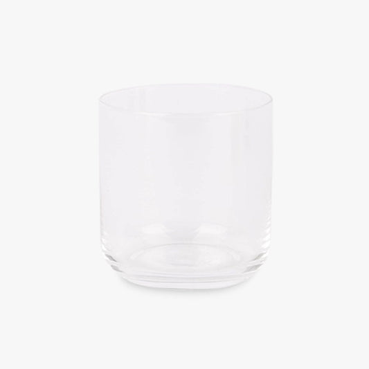 Copo Baixo Transparente RETRO - Gato Preto