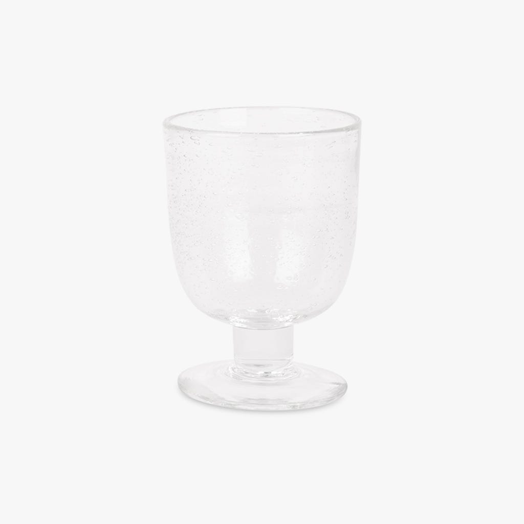 Copo com Pé Transparente BUBBLES - Gato Preto