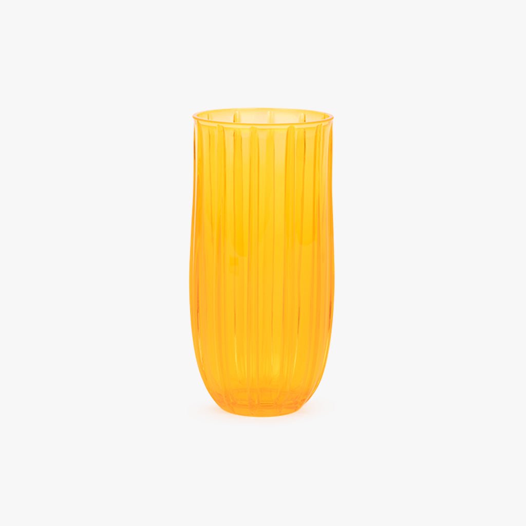Copo de Acrílico Alto Amarelo 460 ml VITORIA - Gato Preto